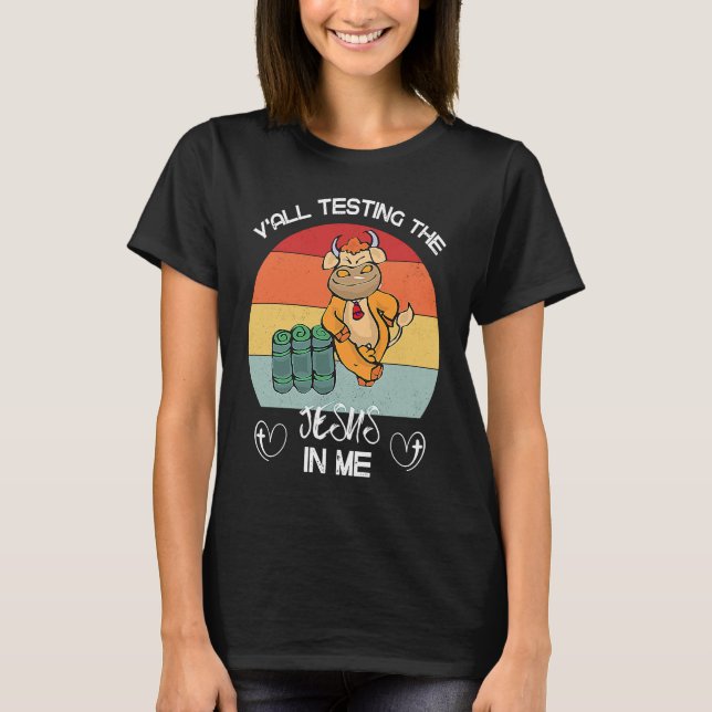 Camiseta Todos están probando el Jesús en mí Iglesia Gracio (Anverso)
