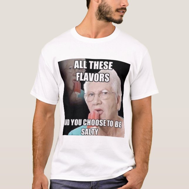 Camiseta Todos Estos Sabores Tee Salado (Anverso)