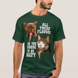 Camiseta Todos estos sabores y elige ser salado con