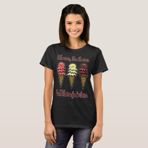 Camiseta Todos gritamos por helado