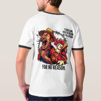 Camiseta Todos gritamos sin razón - 