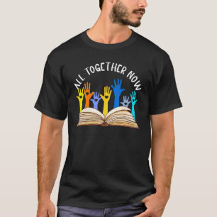 Camiseta Todos juntos, ahora la lectura de verano 2023 mano
