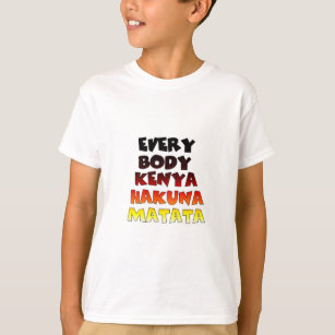 Camiseta Todos Kenia Hakuna Matata