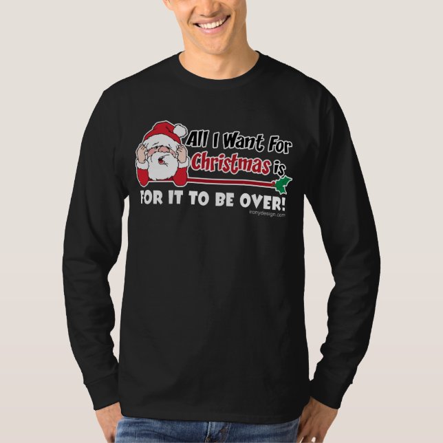 Camiseta Todos lo que quiero para el diseño divertido del (Anverso)