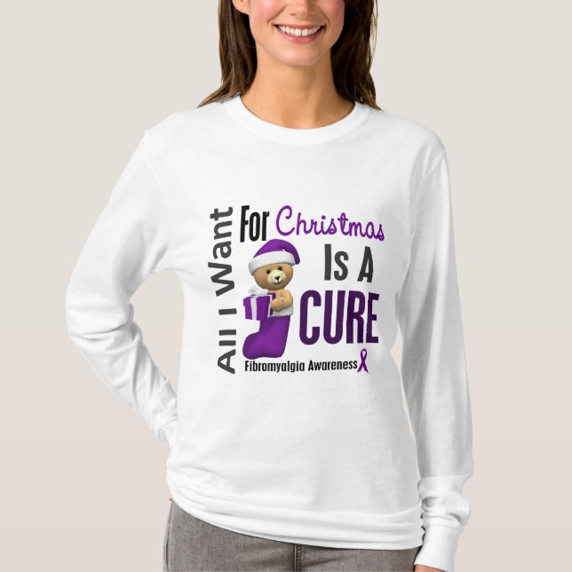 Camiseta Todos lo que quiero para el Fibromyalgia del (Anverso)