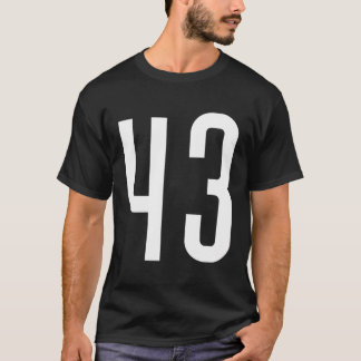 Camiseta Todos los aficionados al deporte número blanco fav