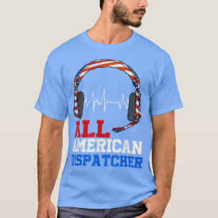 Camiseta Todos Los Americanos Dispatcher Patrióticos Felice