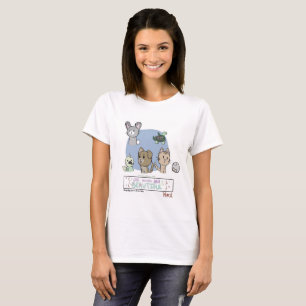 Camiseta Todos los animales son hermosos por la génesis