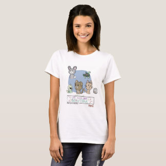 Camiseta Todos los animales son hermosos por la génesis