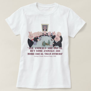 Camiseta Todos los animales son iguales