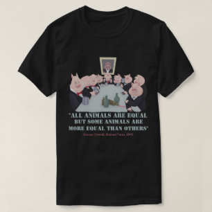 Camiseta Todos los animales son iguales