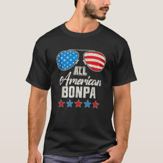 Camiseta Todos Los Bonpa Estadounidenses 4 De Julio Familia
