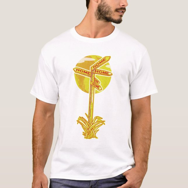 Camiseta Todos los caminos llevan a casa (Anverso)