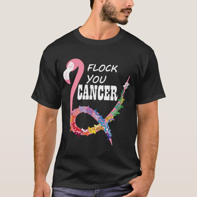 Camiseta Todos los cánceres importan la conciencia en todas (Anverso)