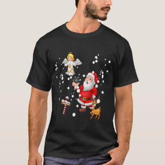 Camiseta Todos los caracteres de Navidad juntos