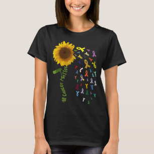 Camiseta Todos los casos de cáncer importan ayuda a la toma