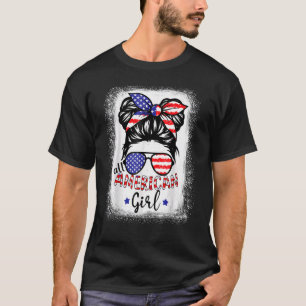 Camiseta Todos los Chicas estadounidenses blanqueados patri