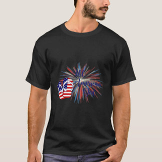 Camiseta Todos Los Chicas Estadounidenses Patrióticos 4 De
