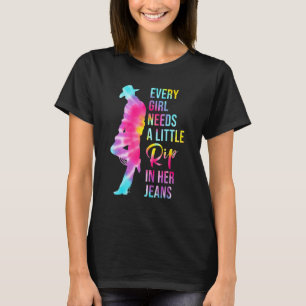 Camiseta Todos Los Chicas Necesitan Un Poco De Riego En Sus