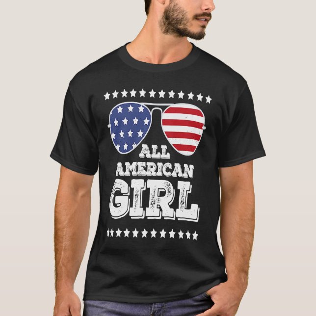 Camiseta Todos los Chicas norteamericanos coincidiendo con  (Anverso)