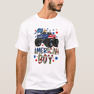 Camiseta Todos los chicos americanos 4 de julio 