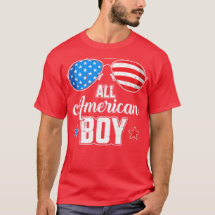 Camiseta Todos los chicos americanos gafas de sol de la ban