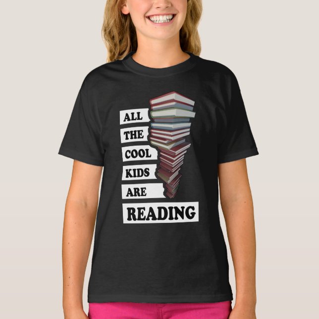 Camiseta Todos los chicos geniales están leyendo - para los (Anverso)