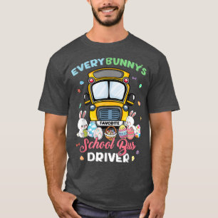 Camiseta Todos los conejitas de autobuses escolares favorit