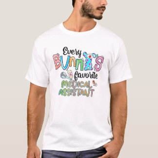 Camiseta Todos los conejitos, ayudantes médicos favoritos, 