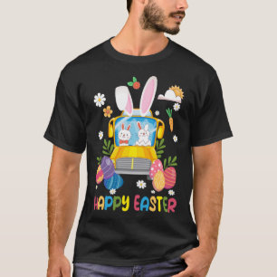 Camiseta Todos los conejitos que conducen autobuses escolar