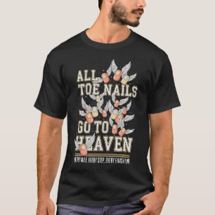 Camiseta Todos los dedos de los pies van al cielo 5K 10K Ma