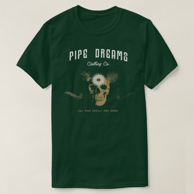 Camiseta Todos los demonios están aquí (Diseño del anverso)