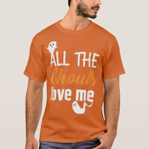 Camiseta Todos los demonios me aman, asustan a fantasma de