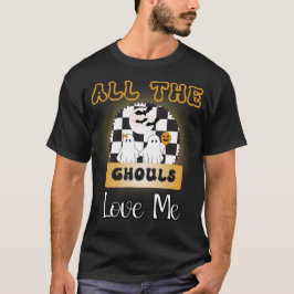 Camiseta Todos los demonios me aman disfraz de Halloween pa