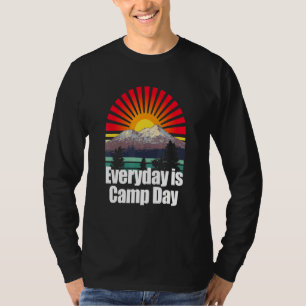Camiseta Todos los días Campamento de Camper Nature Camp Pr