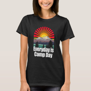 Camiseta Todos los días Campamento de Camper Nature Camp Pr