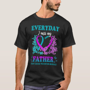 Camiseta Todos los días echo de menos a mi padre por apoyar