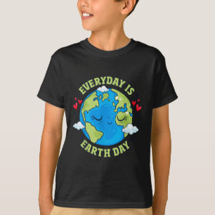 Camiseta Todos los días el Día de la Tierra celebra el ambi