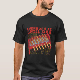 Camiseta Todos Los Días Es El Día De La Parrilla La Pasión 