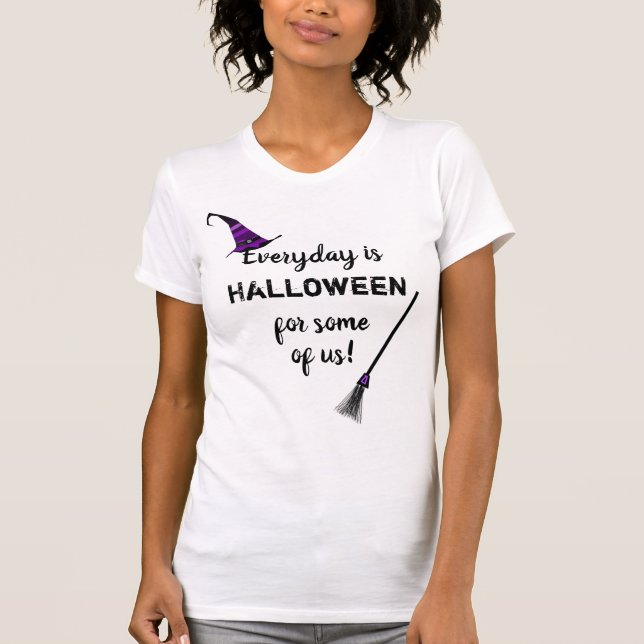 Camiseta Todos los días es Halloween (Anverso)
