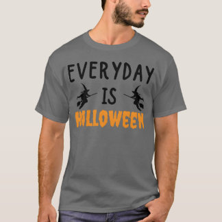 Camiseta todos los días es Halloween retro