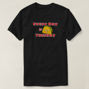 Camiseta Todos los días es martes en Taco