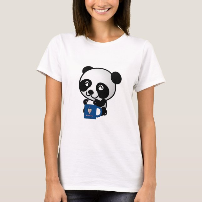 Camiseta Todos los días es un día de café (Anverso)