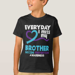 Camiseta Todos los días extraño la prevención del suicidio