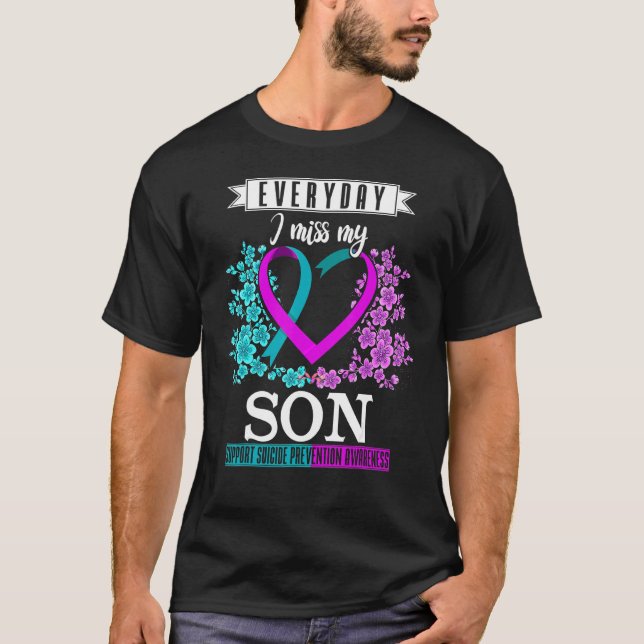Camiseta Todos los días extraño los avisos de prevención de (Anverso)
