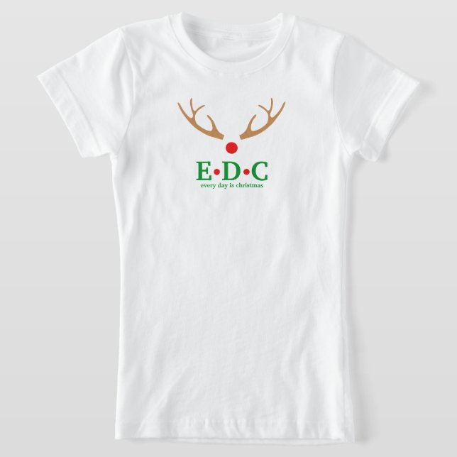 Camiseta Todos los días hay Navidades (Distribución)