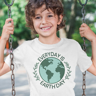 Camiseta Todos los Días son el Día de la Tierra - Amante de
