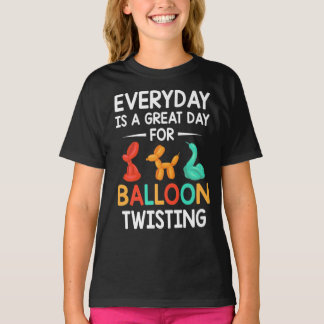 Camiseta Todos Los Días Son Un Gran Día - Globo De Twister 