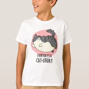 Camiseta Todos los días un gato divertido