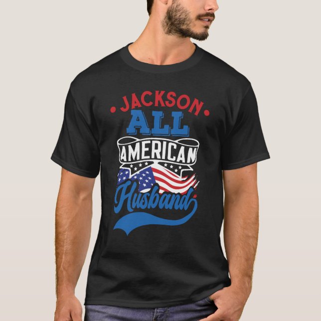 Camiseta Todos los esposos americanos 4 de julio familia pa (Anverso)